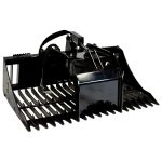 Jenkins single rock bucket grapple