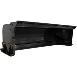 Jenkins deluxe snow pusher for skid-steers and loaders