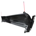 Jenkins hydraulic winged snow blade for skid-steers and loaders