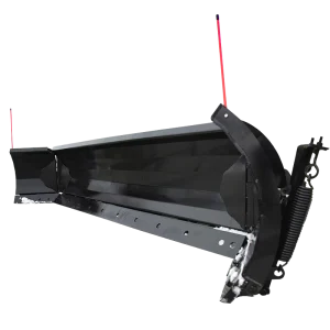 Jenkins hydraulic winged snow blade for skid-steers and loaders