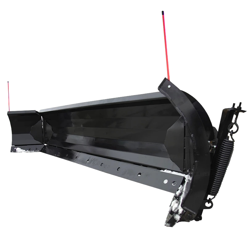 Jenkins hydraulic winged snow blade for skid-steers and loaders