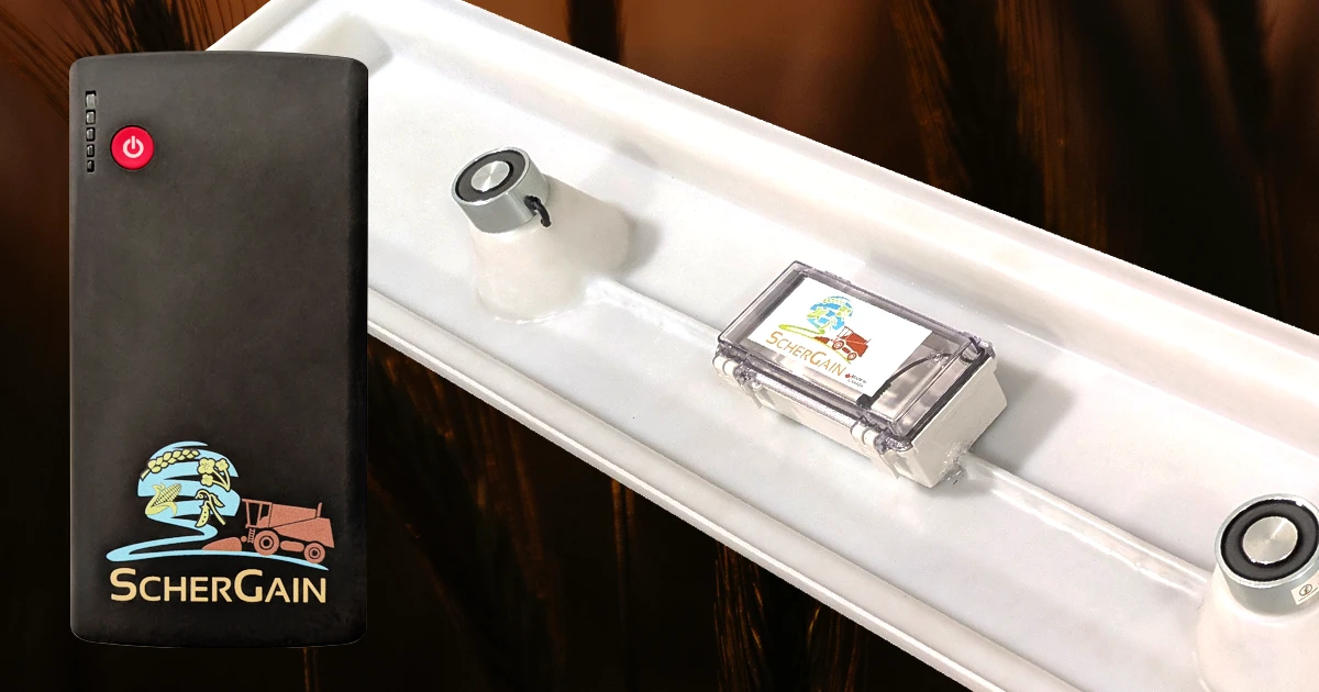 ScherGain drop pan solution system and battery