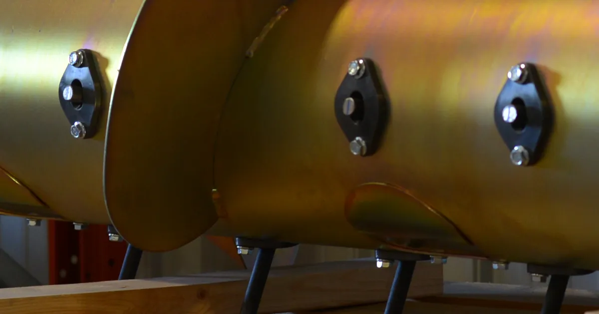 close up of Typhoon drum