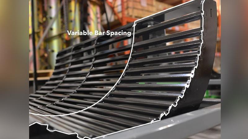 concave with illustrated outline