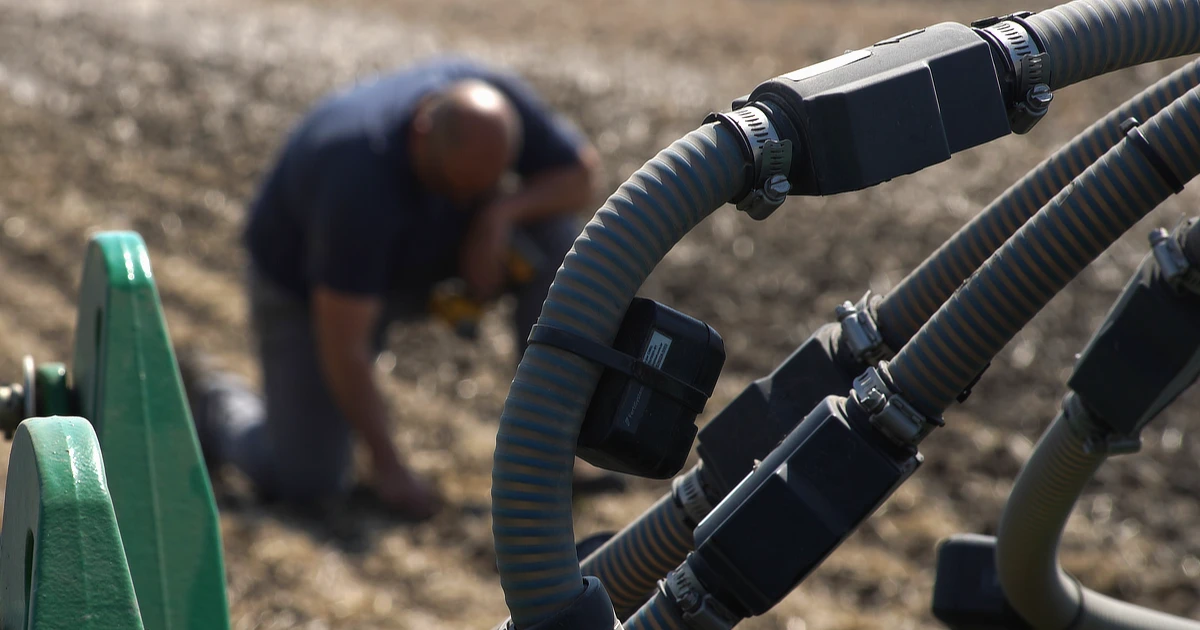 Fertisystem Fert Sensor on fertilizer tube
