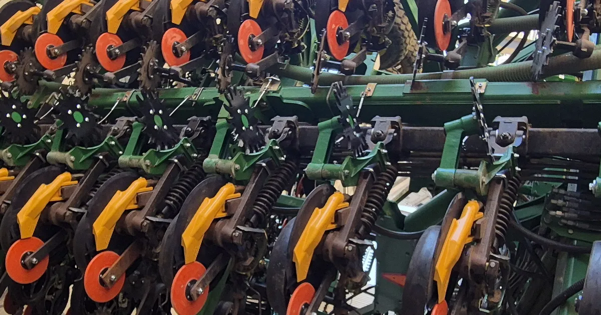air drill equipped with Aricks products